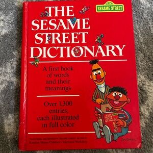 Sesame Street Dictionary Book